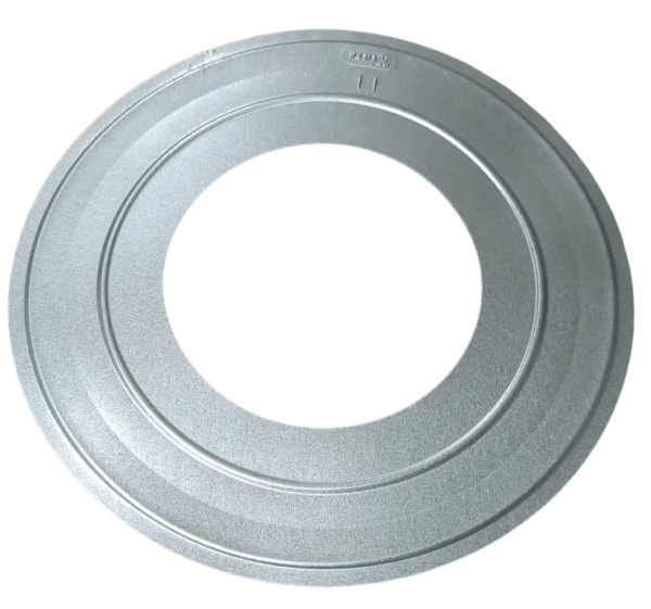 Anel de Acabamento de Forro para Cano de Fogão Galvanizado - Kiare