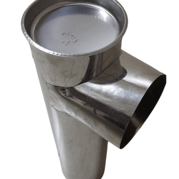 Joelho "Te" inox - Imagem 2