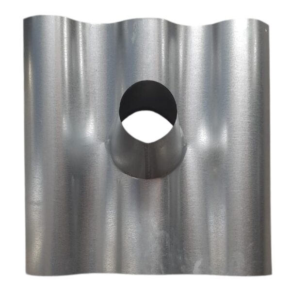Telha ondulada 6mm Galvanizado - Imagem 2