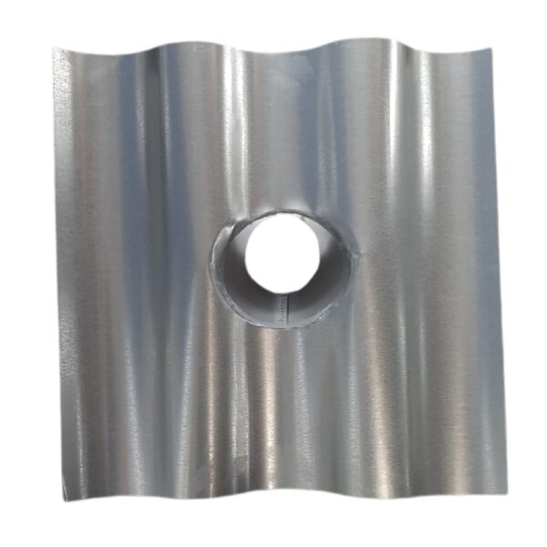 Telha ondulada 6mm Galvanizado - Imagem 3