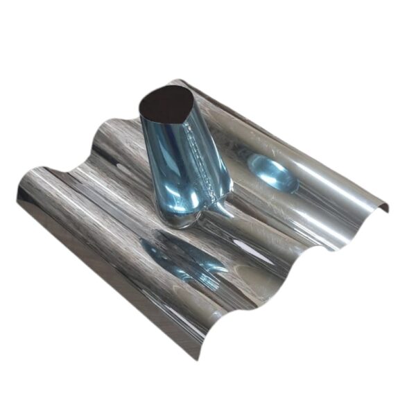 Telha ondulada 6mm Inox