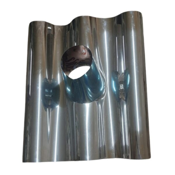 Telha ondulada 6mm Inox - Imagem 2