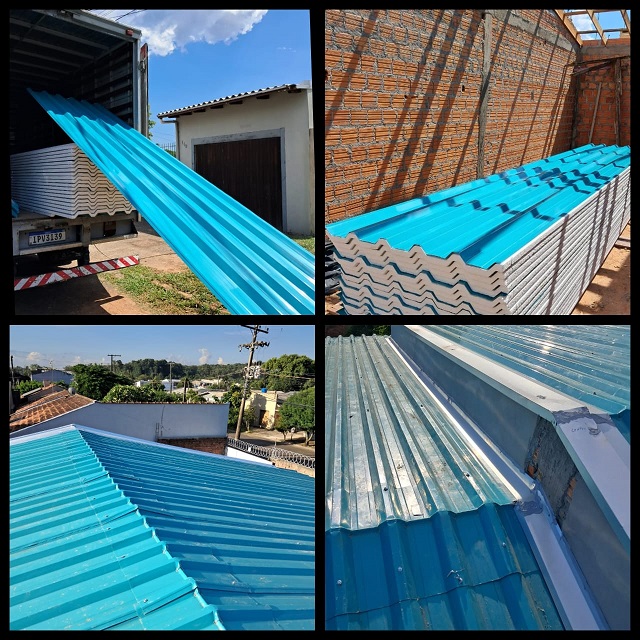 Telha Aluzinco Trapezoidal - Imagem 7
